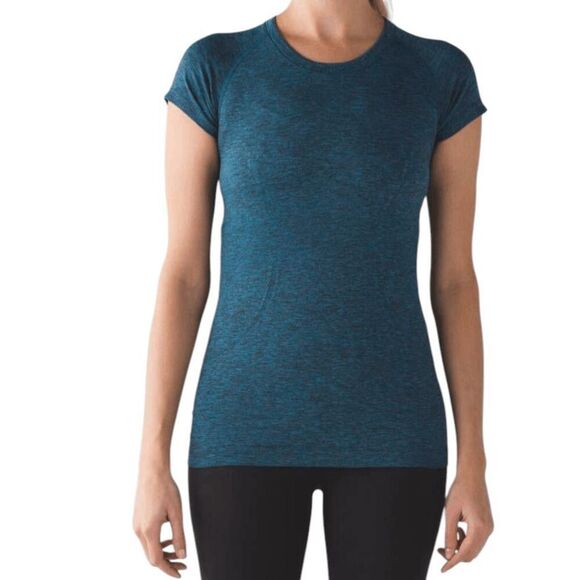 LULULEMON ATHLETICA Swiftly Tech Short Sleeve Crew Size 4 - Picture 1 of 5